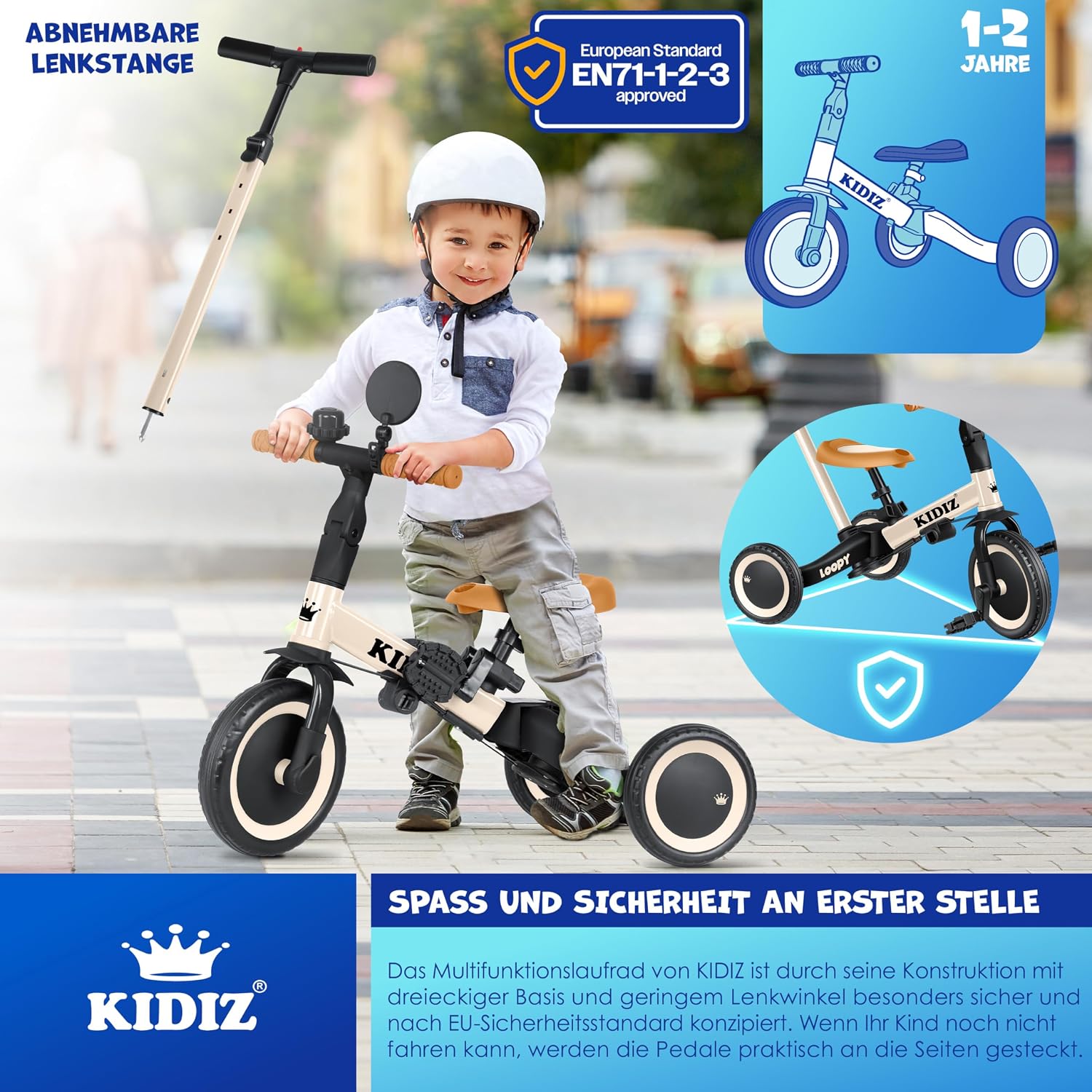 Detalle 2 de KIDIZ 6in1 Laufrad bis 25 kg