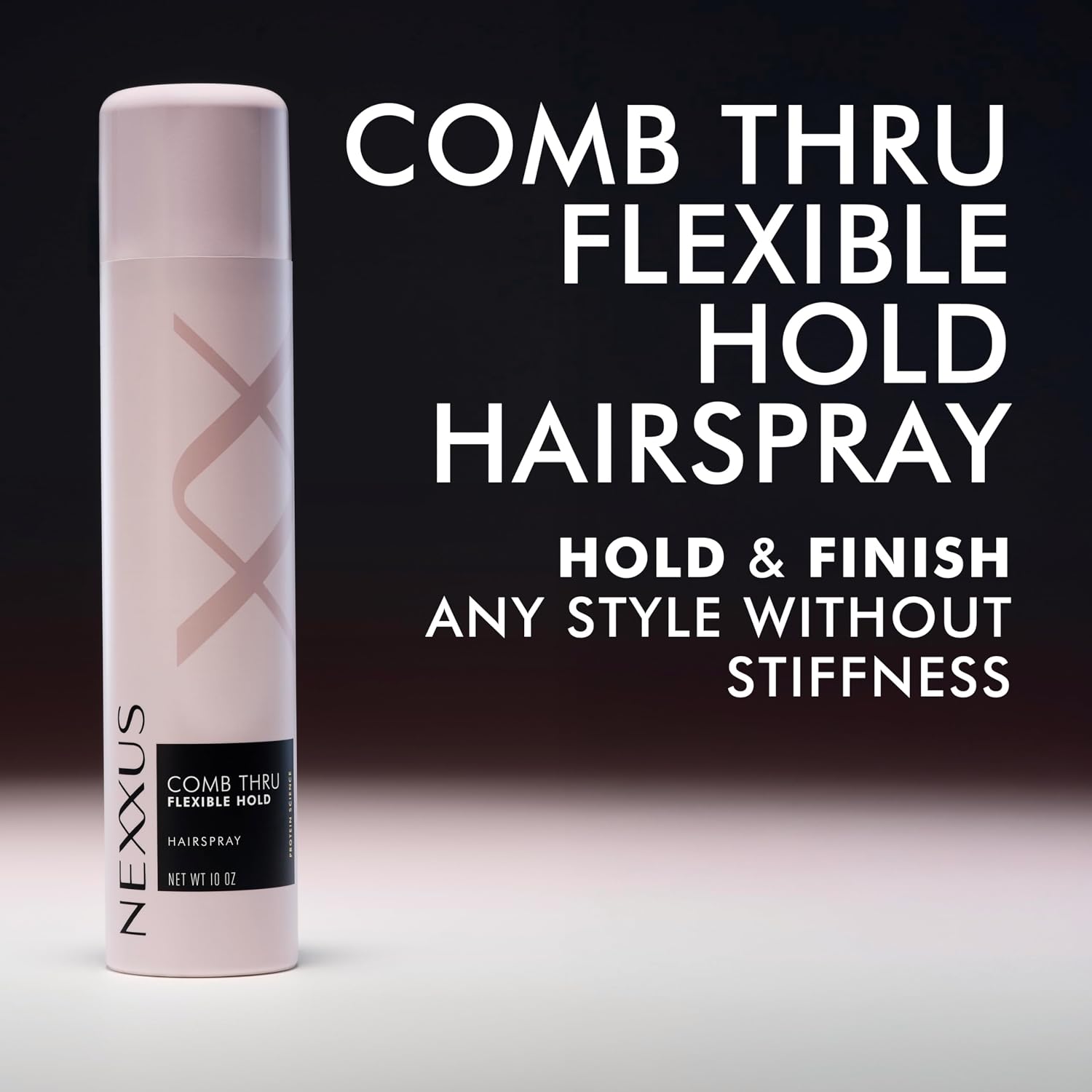 Detalle de Nexxus 605592000034 Comb Thru Flexible Hold Hairspray, 10 oz