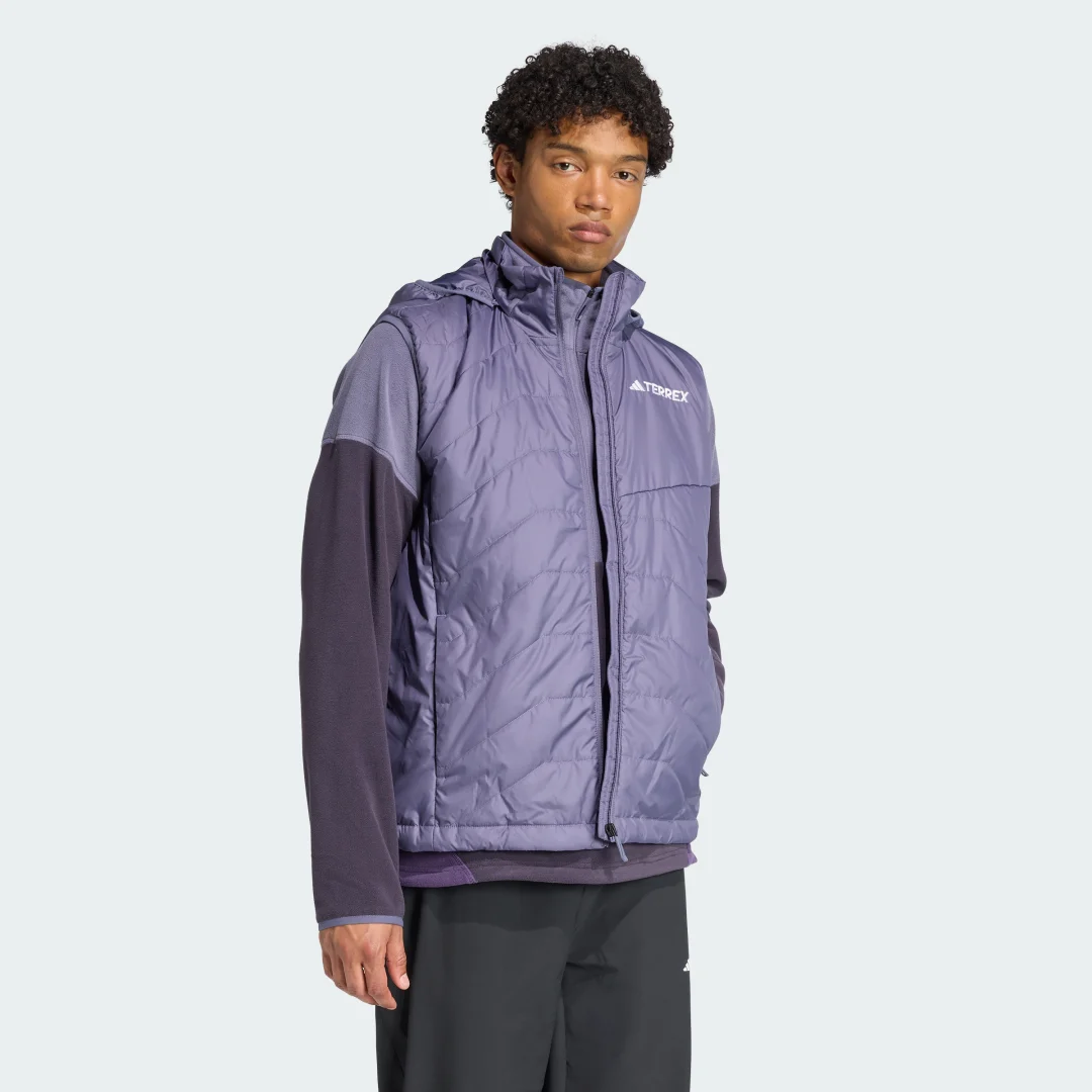 Detalle de Chaleco con capucha Terrex Multi Climawarm Insulated de Adidas