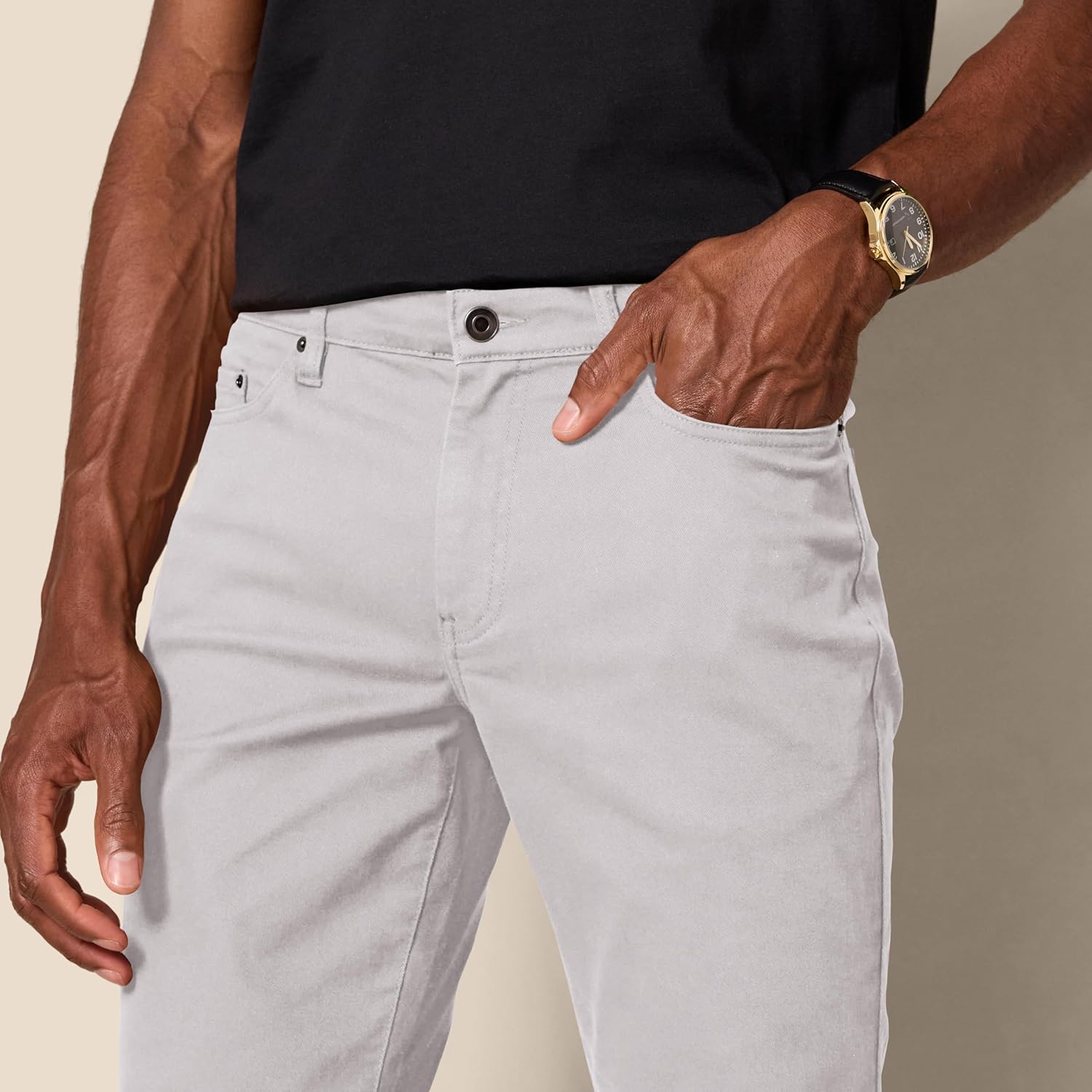 Thumbnail 3 de Amazon Essentials Herren 5-Pocket-Stretch-Twillhose in schmaler Passform