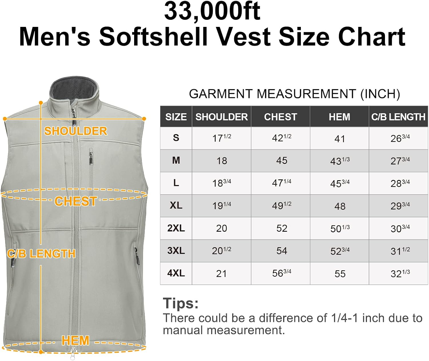 Thumbnail 5 de 33,000ft Mens Softshell Gilet