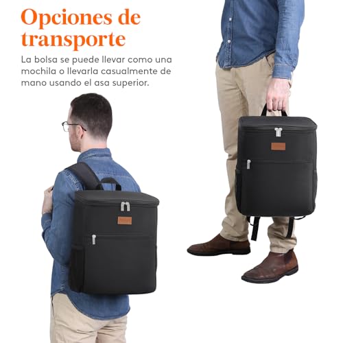 Thumbnail 6 de Lifewit Mochila Nevera 24L (30 latas): térmica portátil impermeable para playa, picnic y trabajo