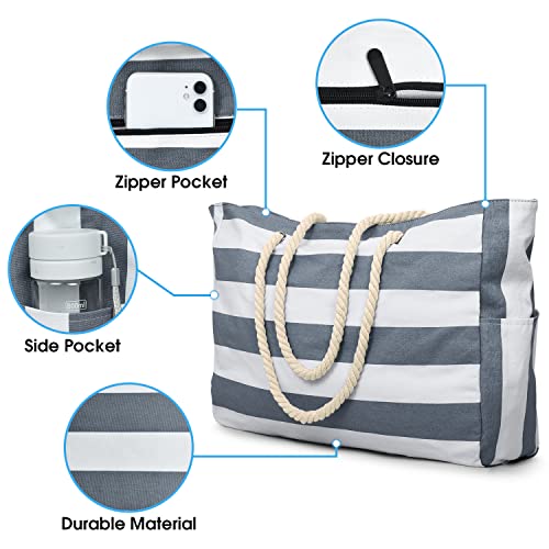 Thumbnail 3 de oscaurt Waterproof Beach Tote for Women – Large Capacity Yet Practical