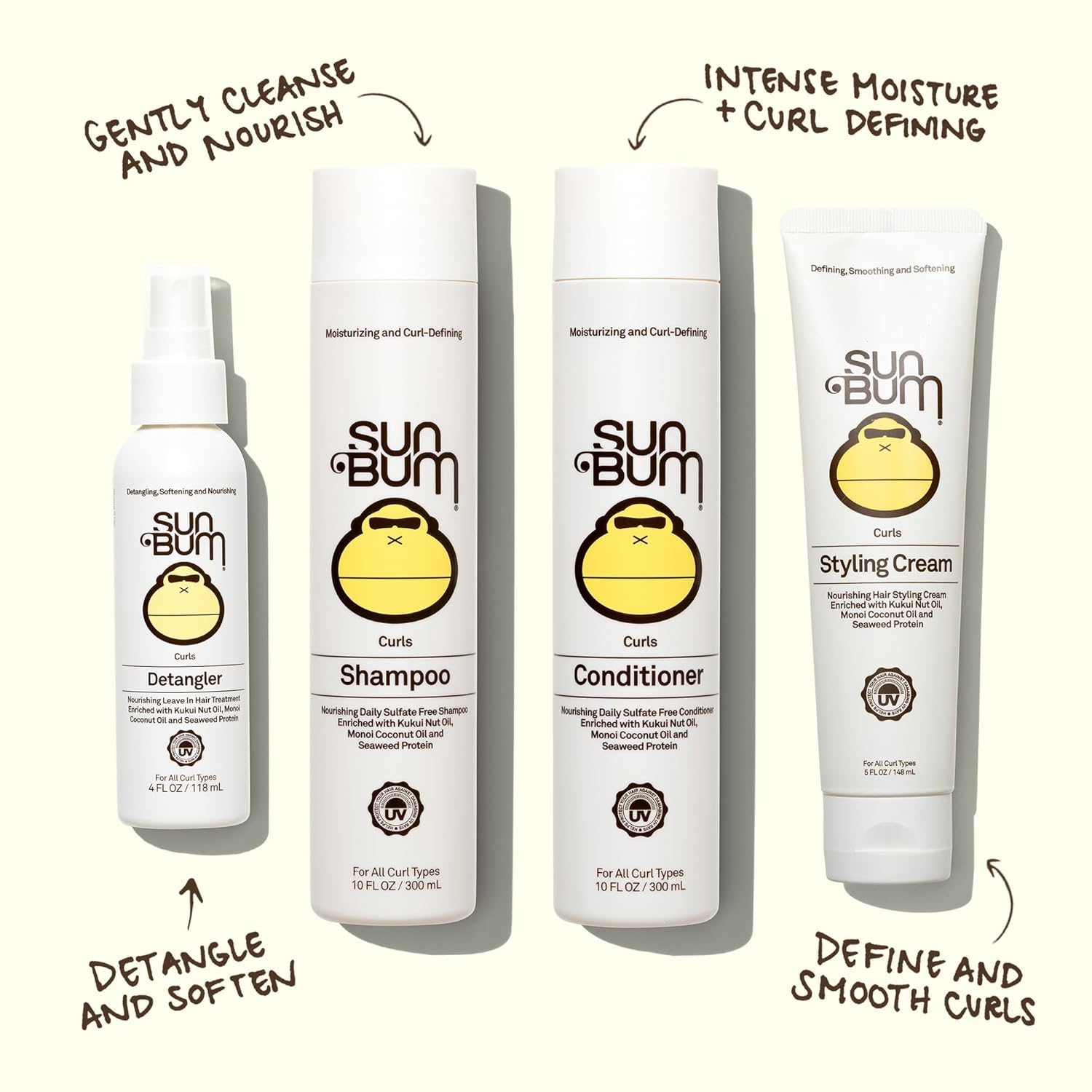 Thumbnail 3 de Sun Bum Curls & Waves Detangler 4 oz