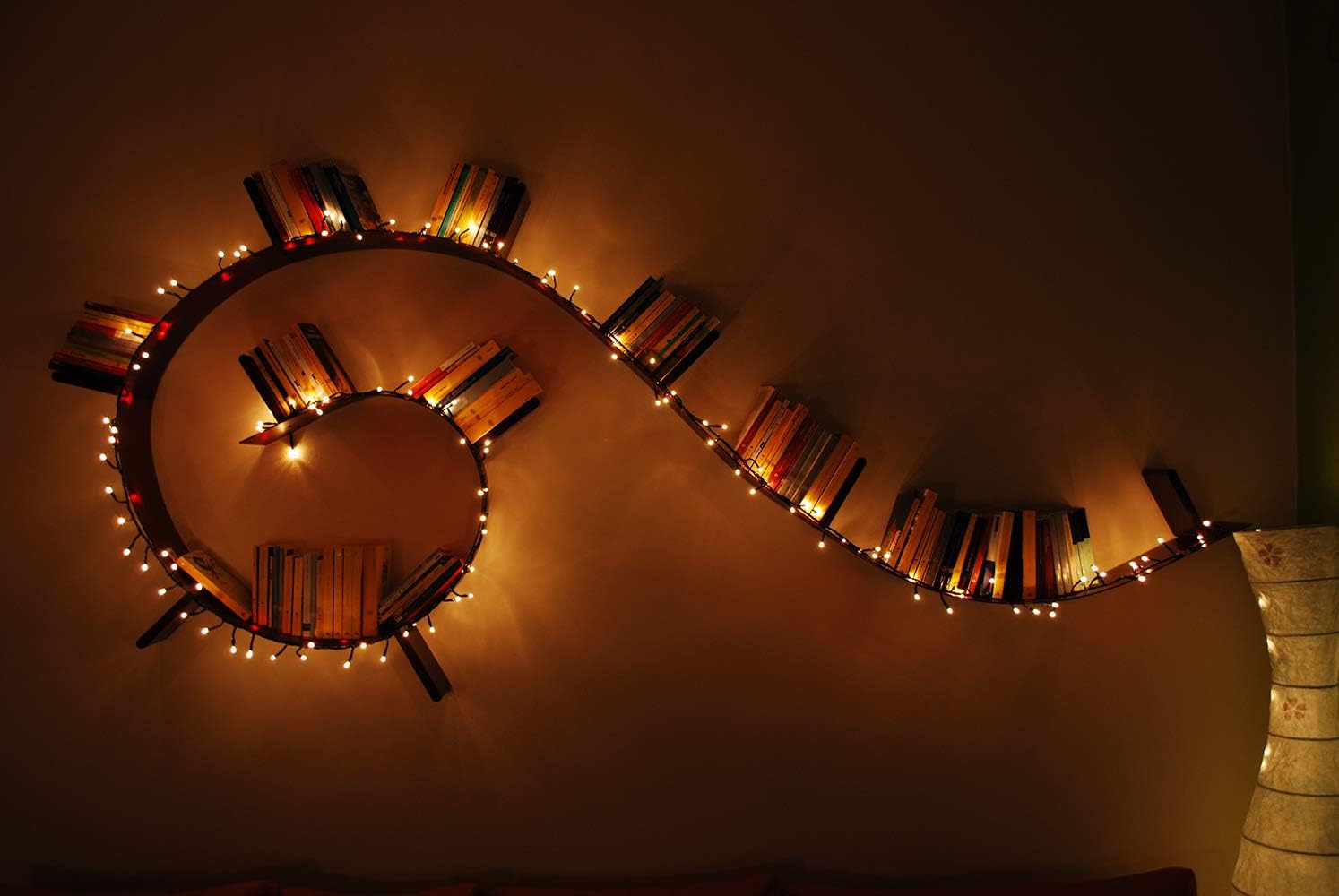 Detalle 2 de Kartell Bookworm mensola da parete 17