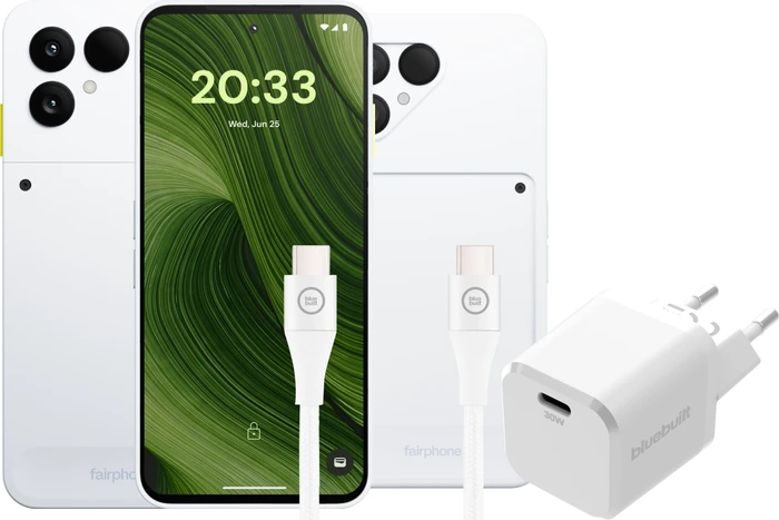 Thumbnail 49 de Fairphone 6 256 GB Weiß (5G) mit Komplettes Zubehörset – selbst reparierbares Smartphone