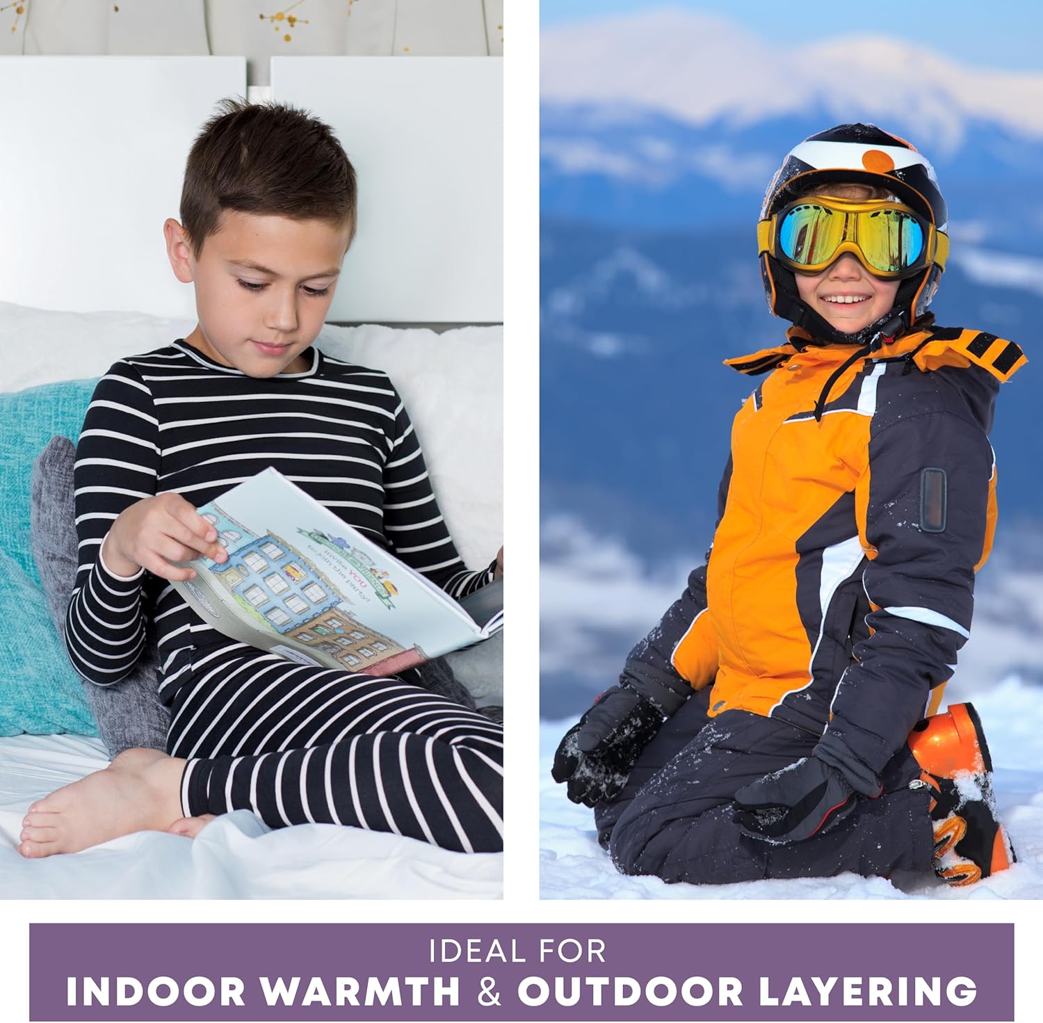 Thumbnail 3 de Rocky Thermal Underwear for Kids, Boys Thermals