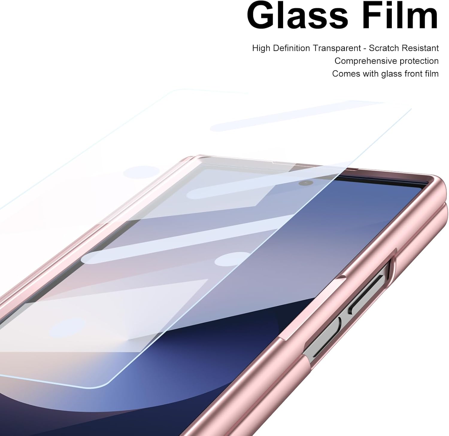 Thumbnail 1 de Custodia per Galaxy Z Fold5 con penna stilo integrata e cerniera protettiva – rosa