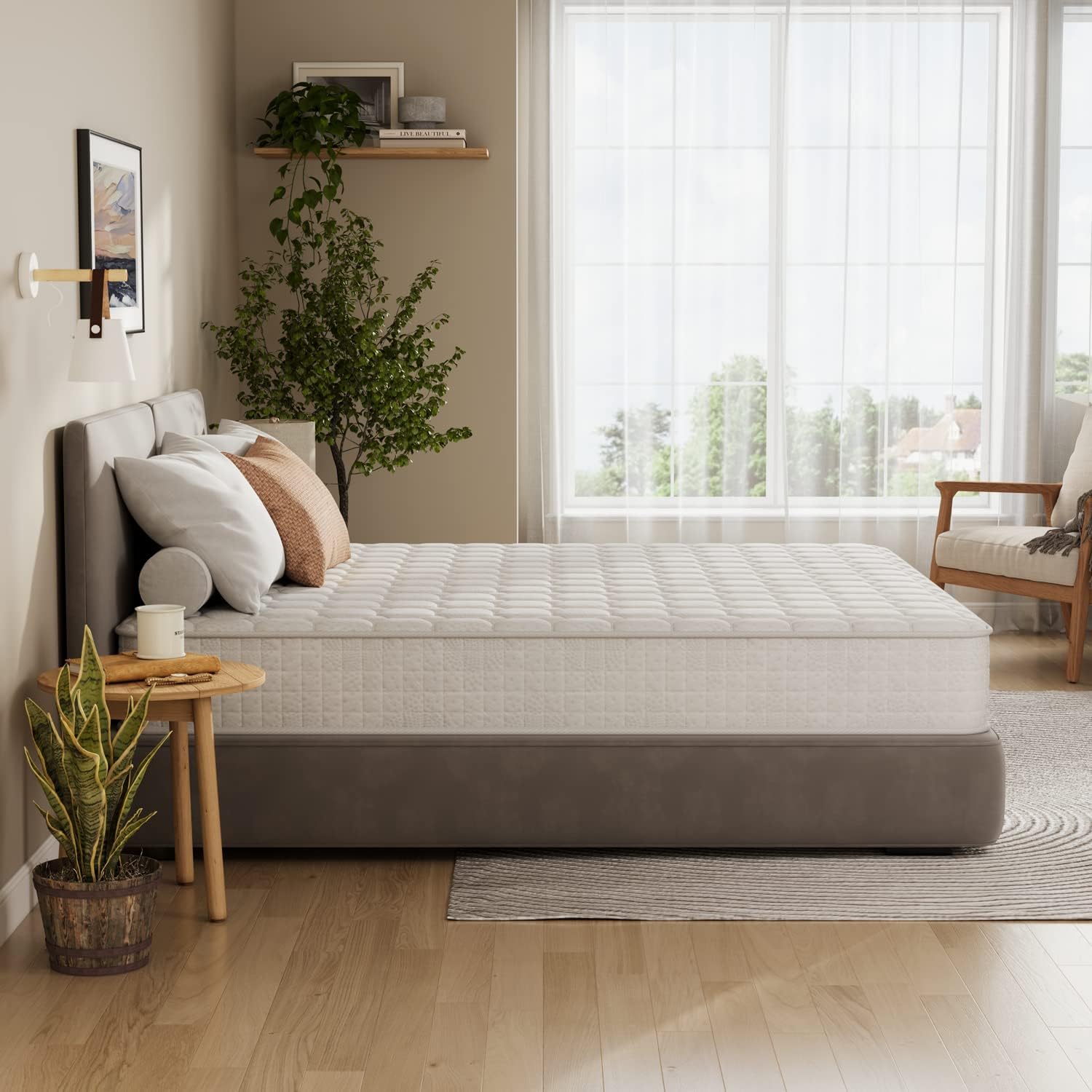 Thumbnail 4 de Vesgantti 4FT6 Double 10-inch Hybrid Mattress