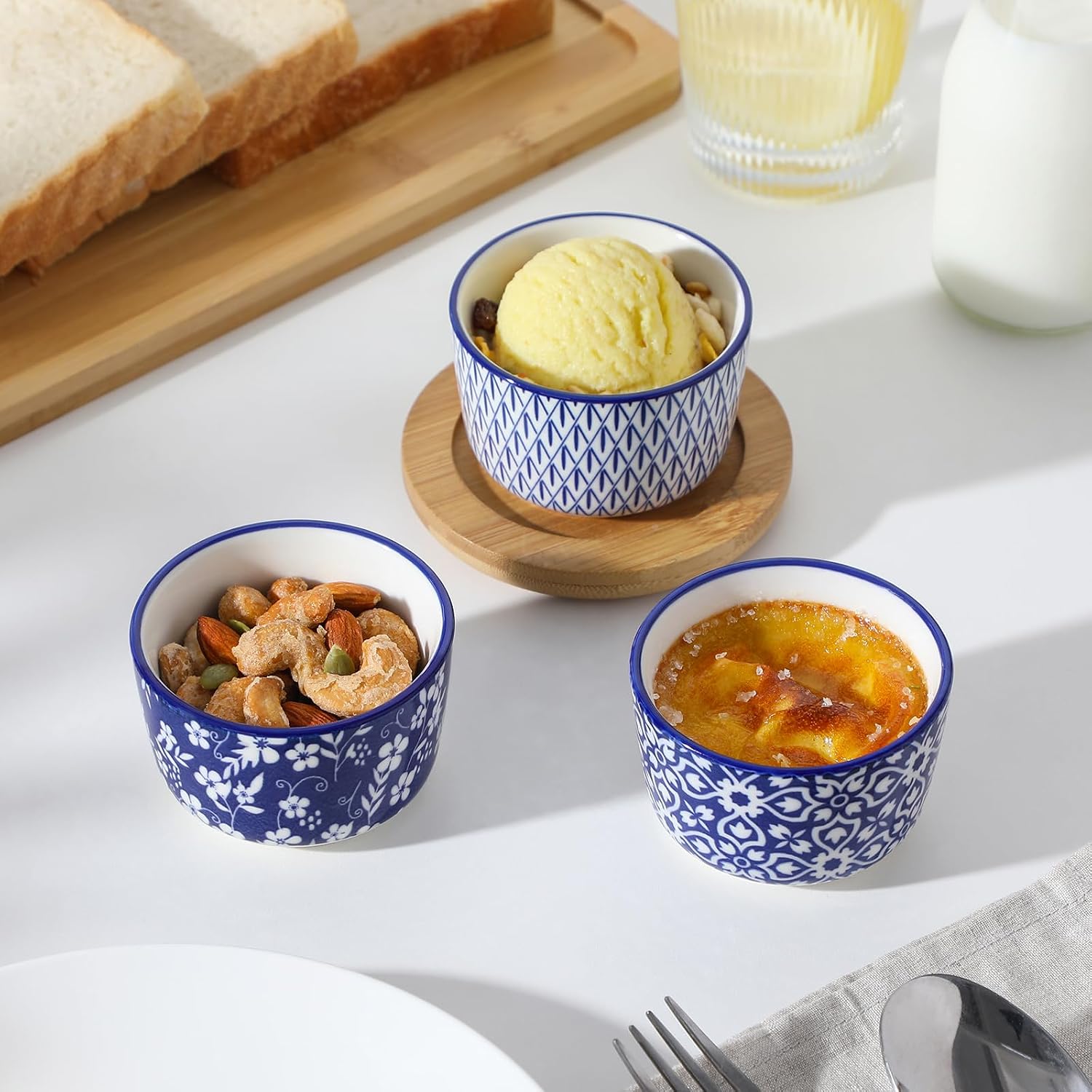 Detalle de Vancasso Porcelain Ramekins 4 oz