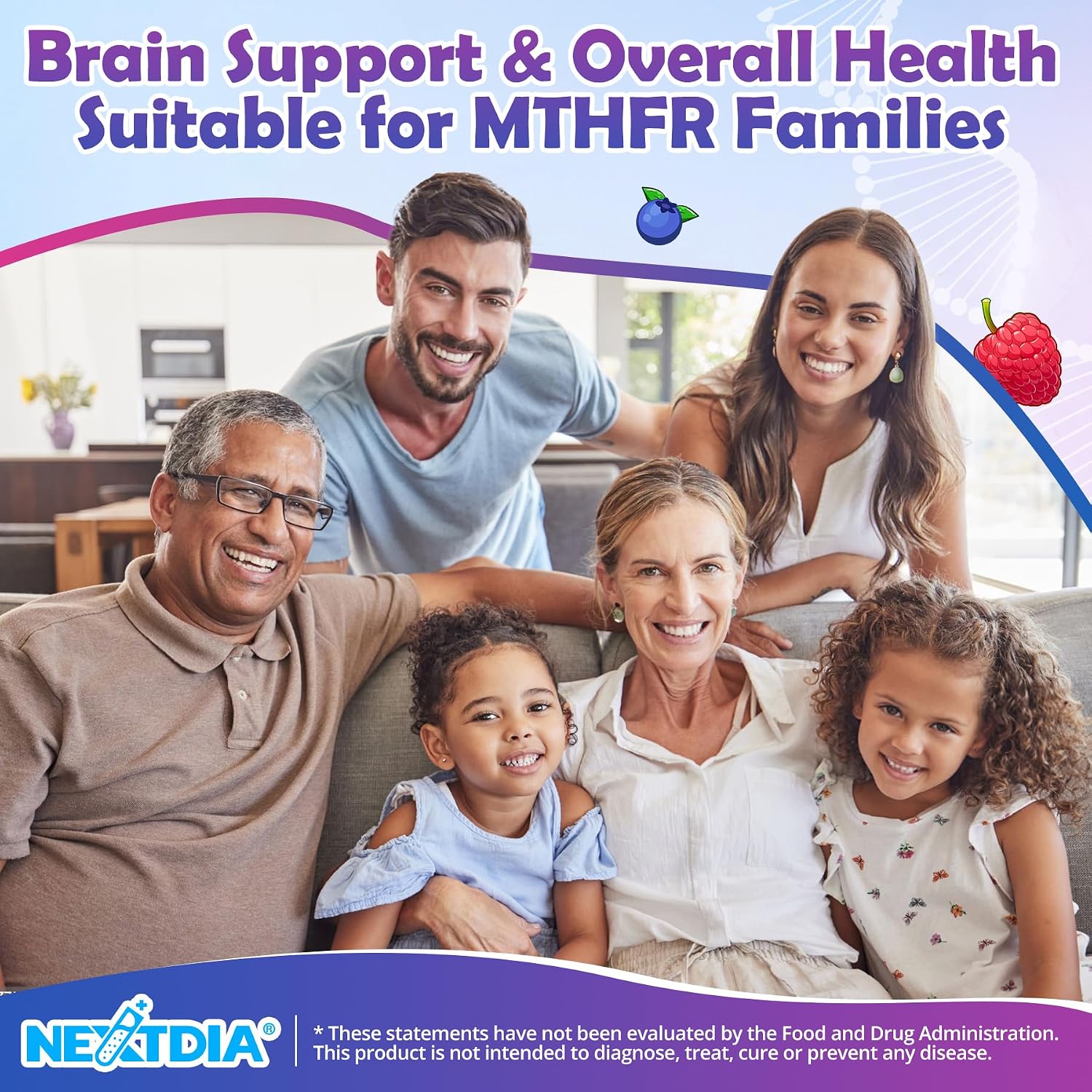 Detalle 2 de L-Methylfolate Gummies 1000 mcg