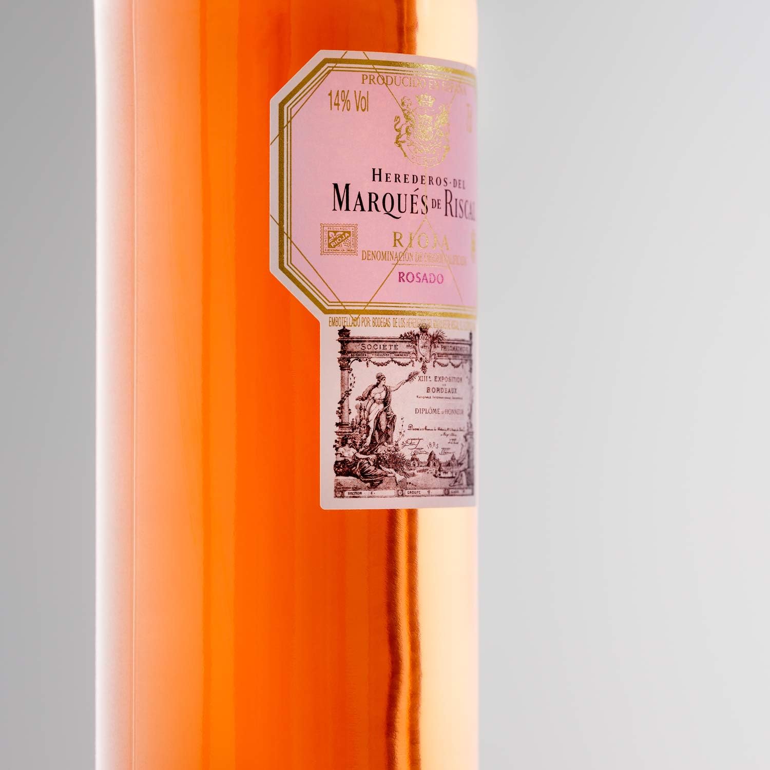 Detalle 2 de Marqués de Riscal Rosado Rioja 🍷 Estuche 3x750ml