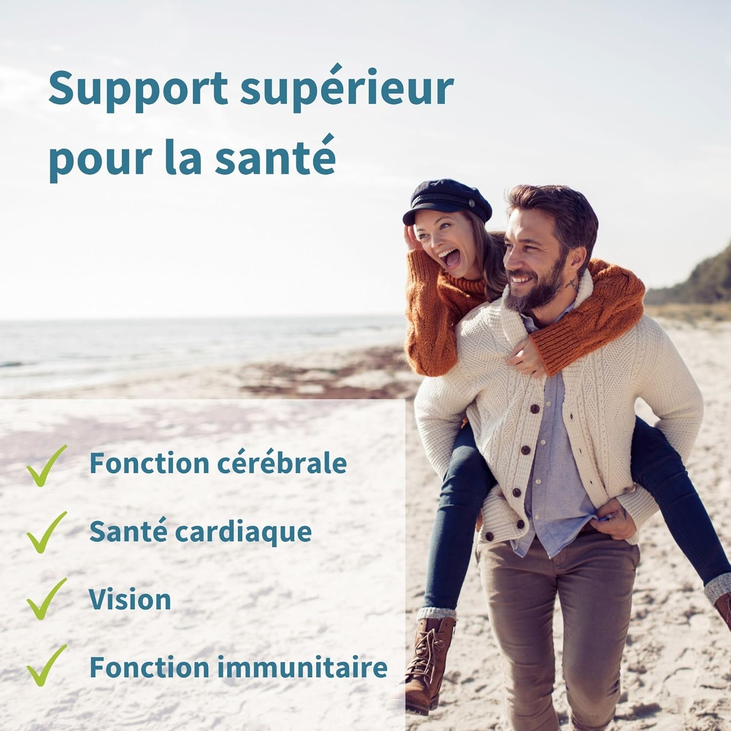 Detalle de Igennus Haute Concentration Omega 3 Huile De Poisson Sauvage & D3 – 660 mg EPA/DHA, 60 doses, arôme citron