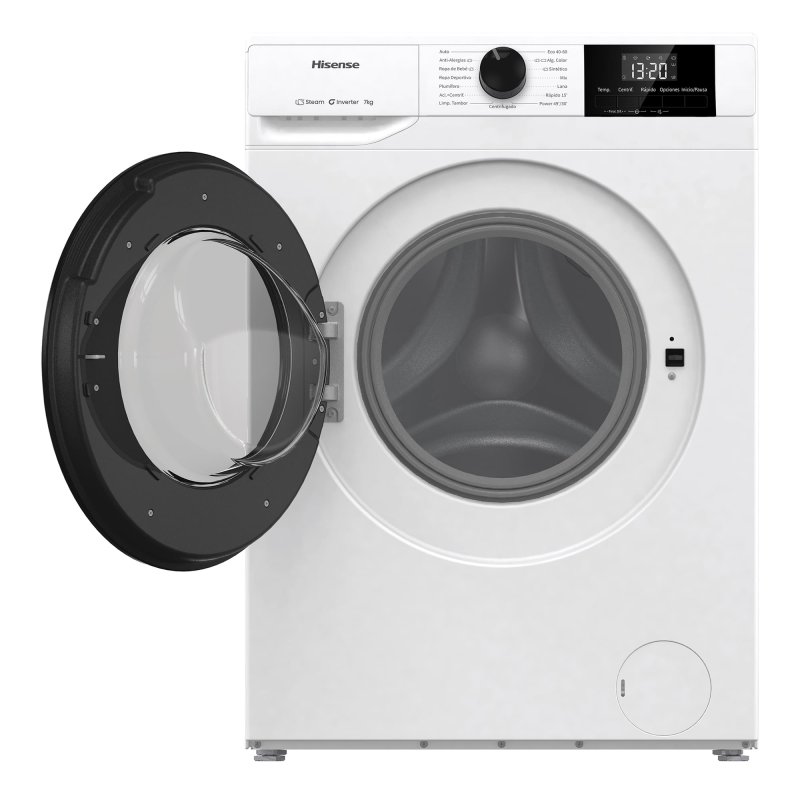 Detalle de Hisense WF1G7021BW Lavadora 7 kg 1.200 rpm Clase B