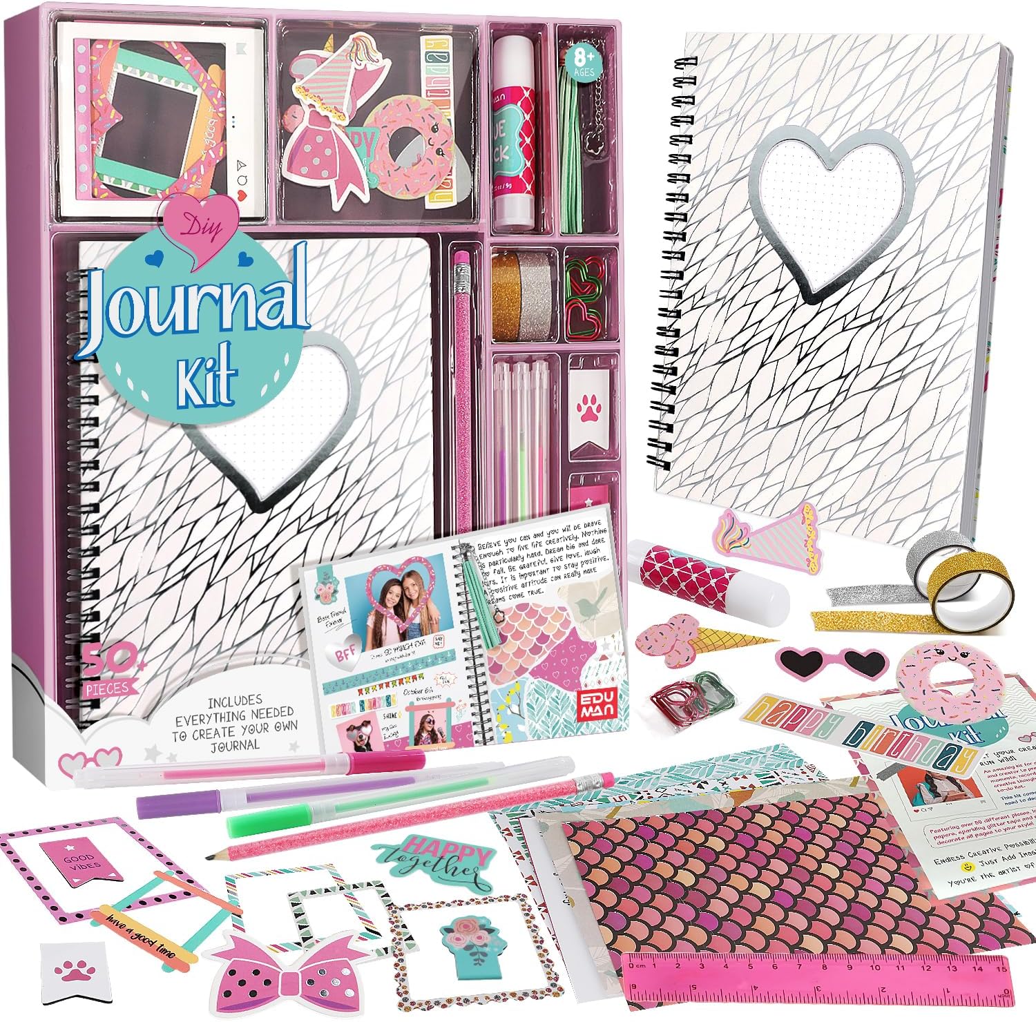 Thumbnail 6 de EDUMAN DIY Journal Kit for Girls 🎨