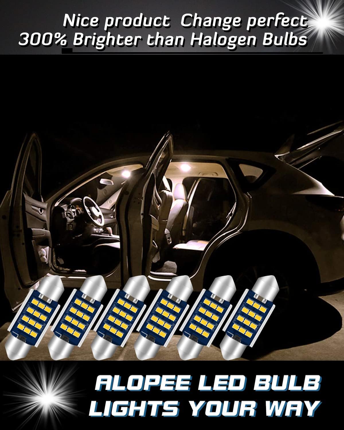 Thumbnail 6 de ALOPEE Festoon LED Bulbs 36 mm