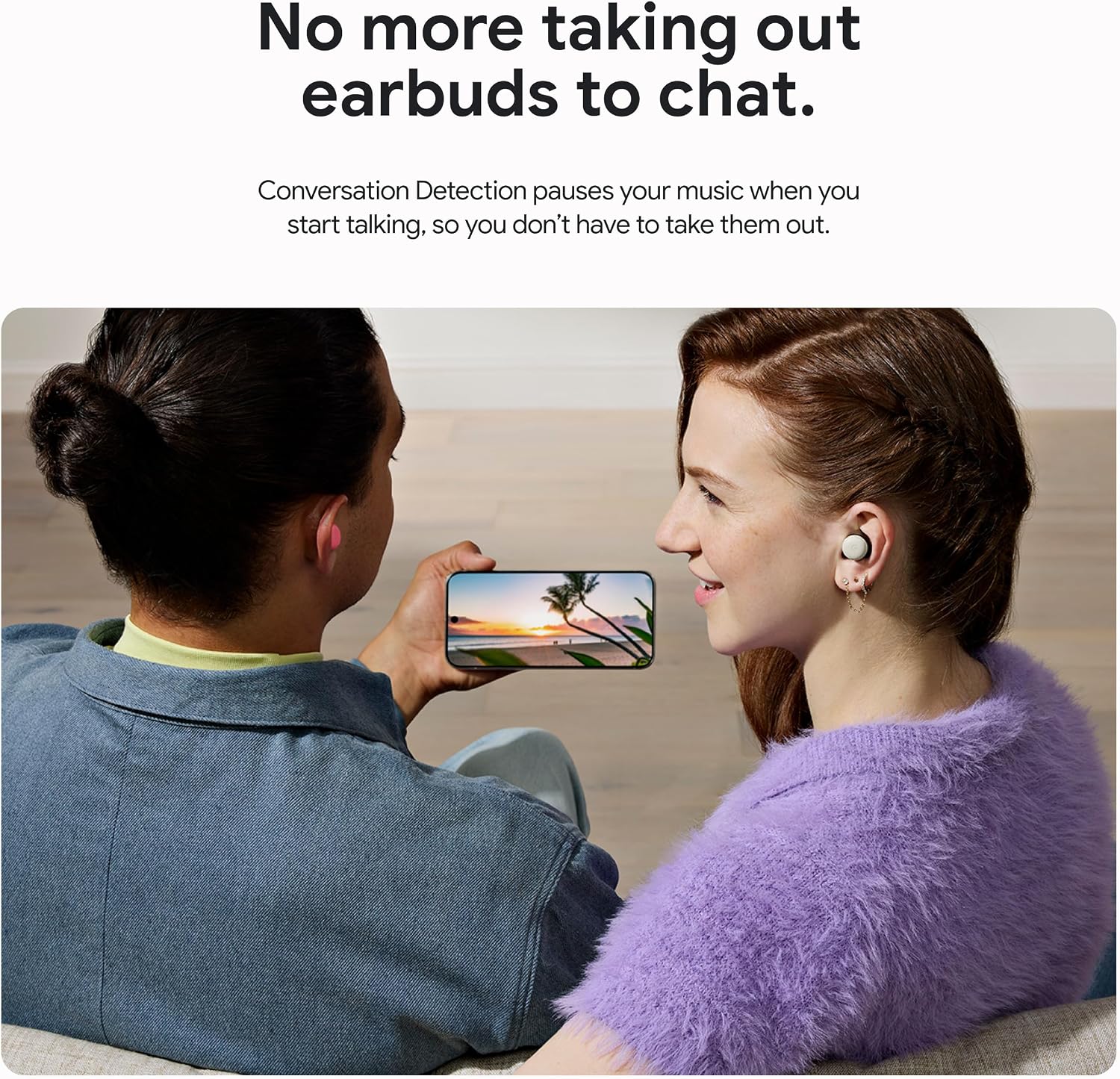 Detalle de Google wireless earbuds Pixel Buds Pro 2