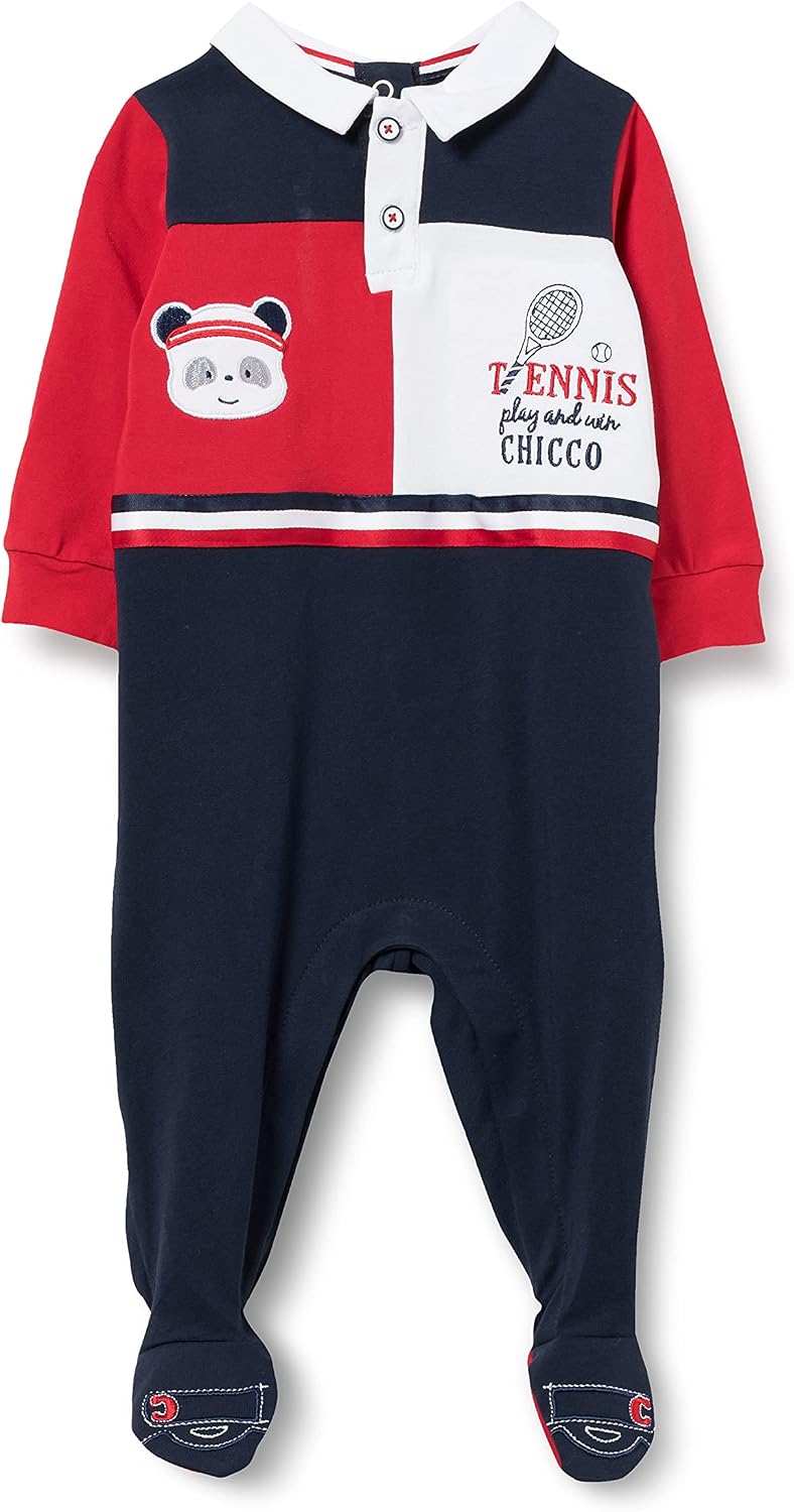 Thumbnail 6 de Chicco Tutina Neonata con Apertura Entrogamba – 0/24 mesi, azzurro, balena