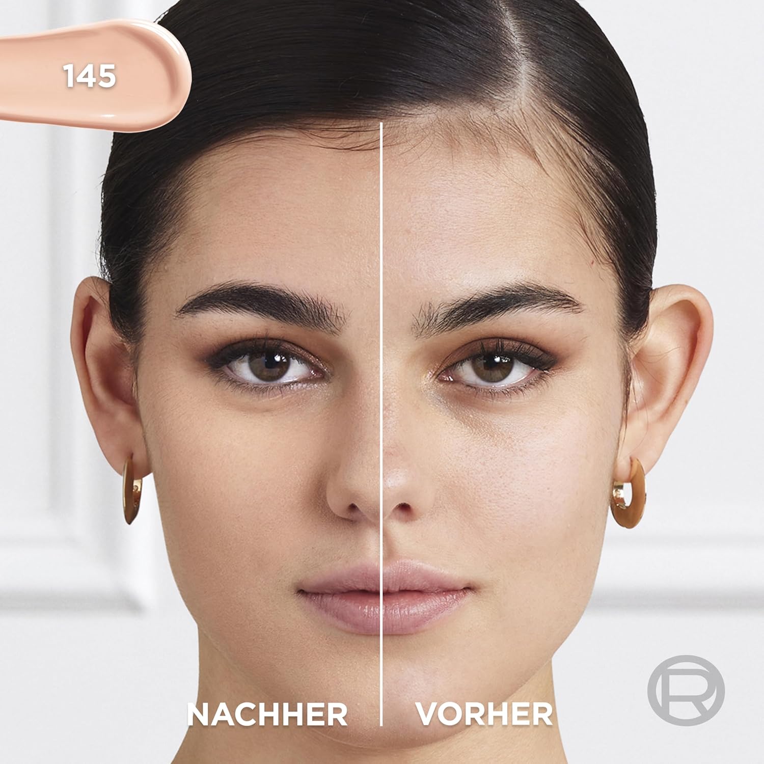 Detalle de L’Oréal Paris Infaillible 32H Fresh Wear Make-up Nr. 145 Cool – Wasserfest, langanhaltend und mit LSF 25 (30 ml)