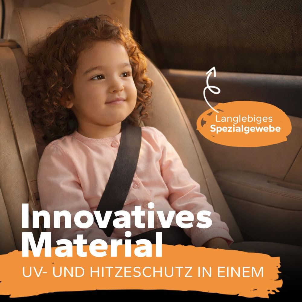 Thumbnail 6 de Sonnenschutz Auto Baby GSM105+ Nylon – zertifizierter UPF+ UV-Schutz fürs Seitenfenster
