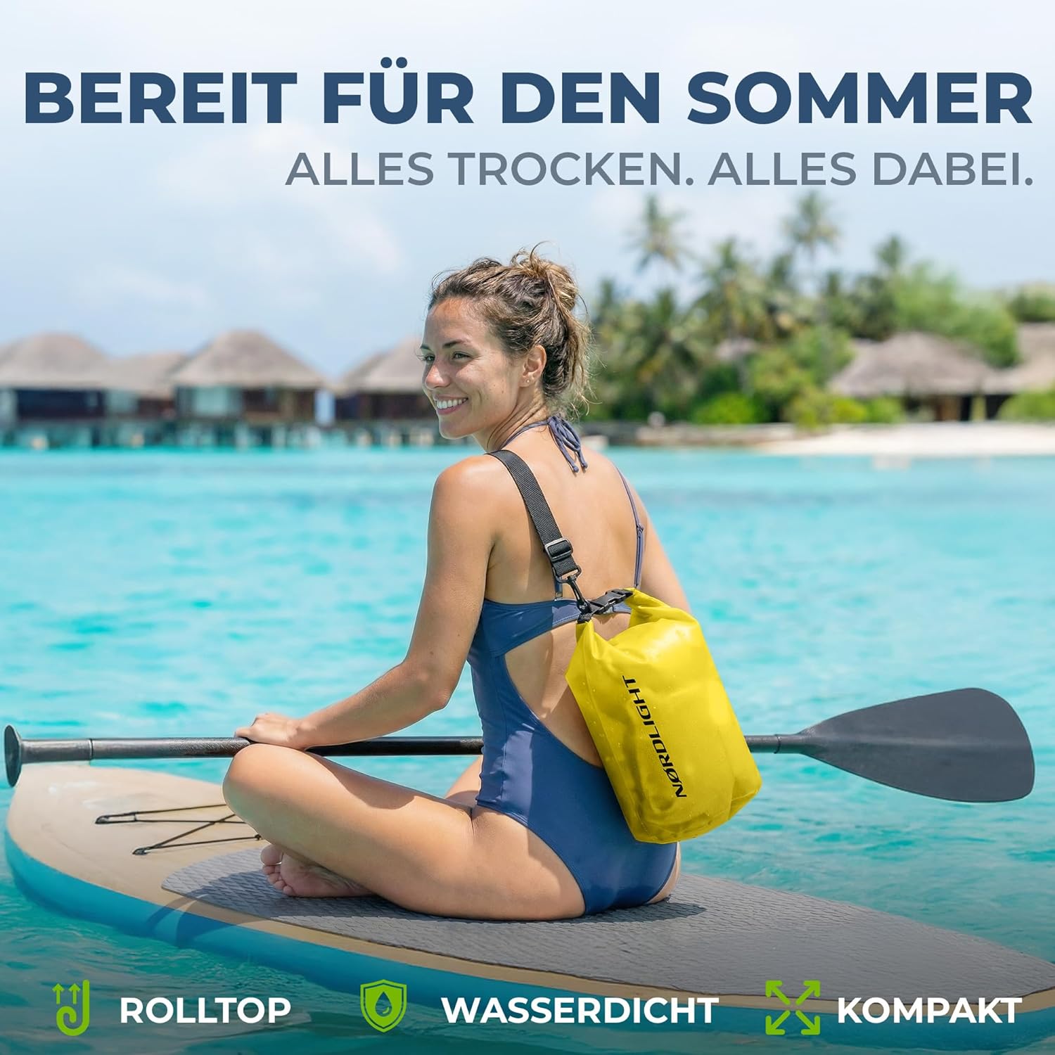 Thumbnail 3 de Nordlight Dry Bag wasserdichte Tasche mit Roll-Top und Schultergurt (2–30 Liter)