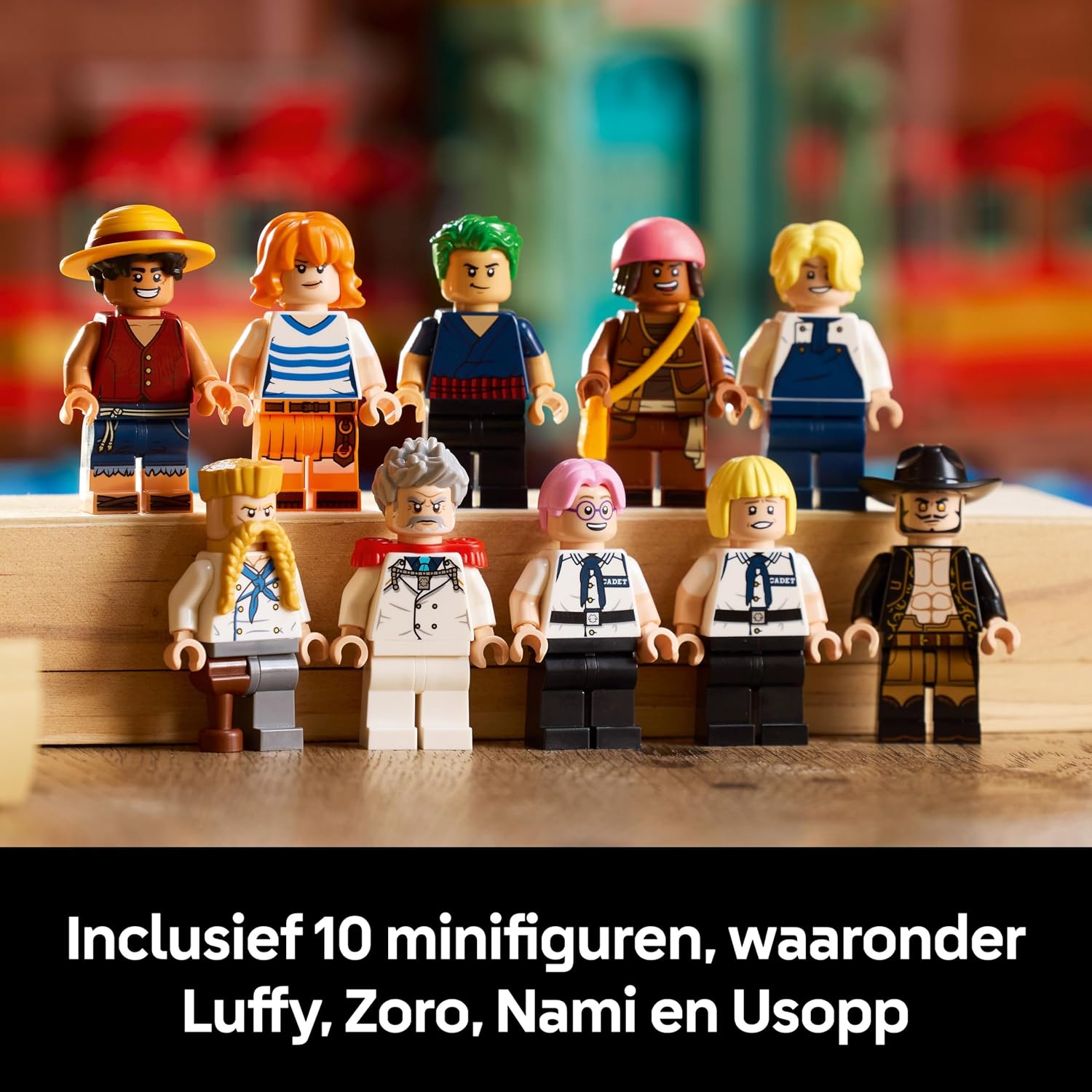 Detalle de LEGO ONE PIECE 75640 Het drijvende restaurant Baratie bouwset met 10 minifiguren