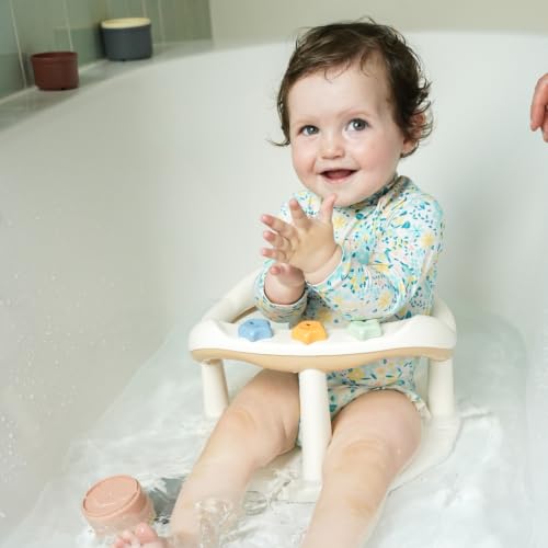 Detalle 2 de Thermobaby Anneau de bain Aquababy — siège ergonomique pour bébé 7–16 mois, facile et stable