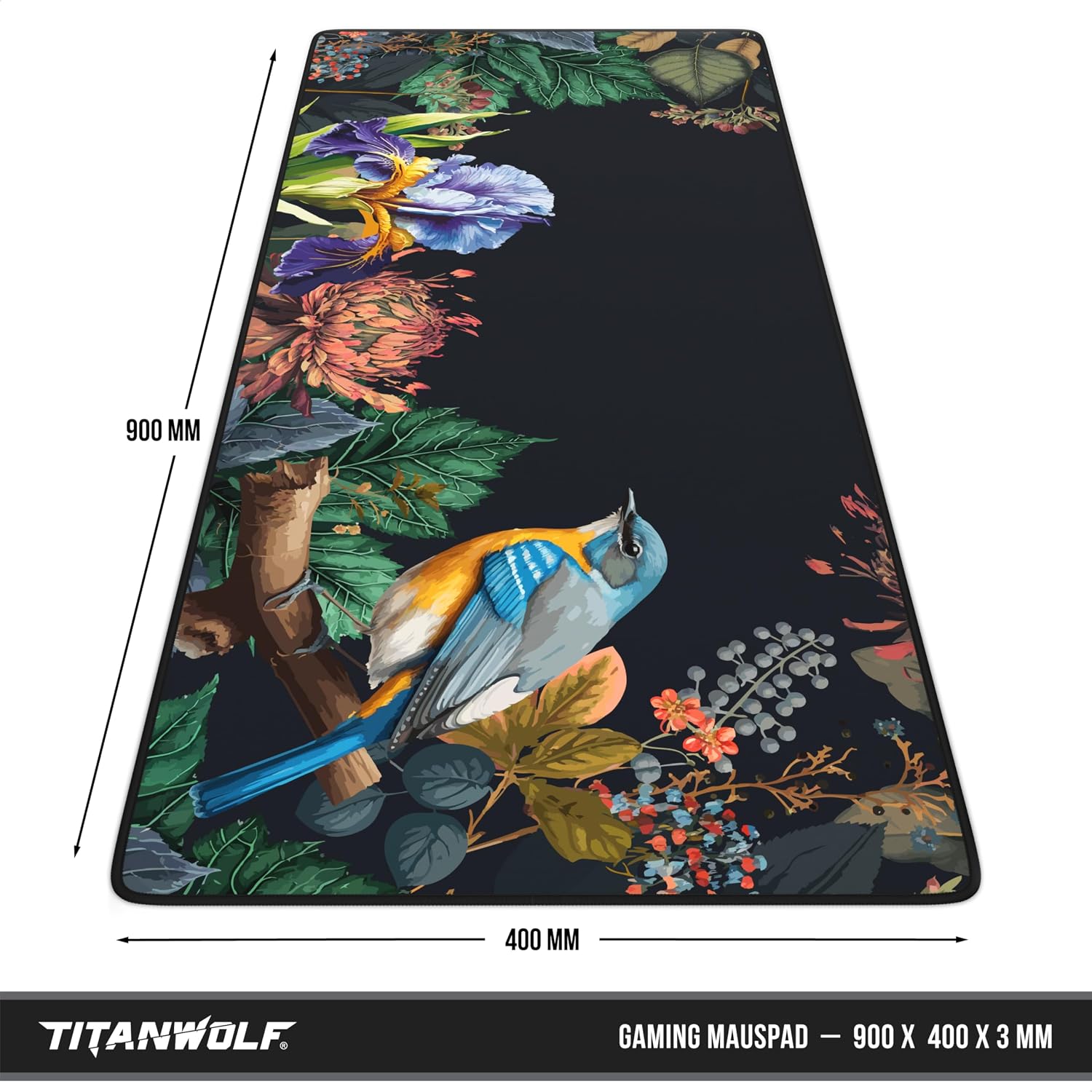 Detalle 2 de Titanwolf XXL Speed Gaming-Mauspad 900 x 400 mm