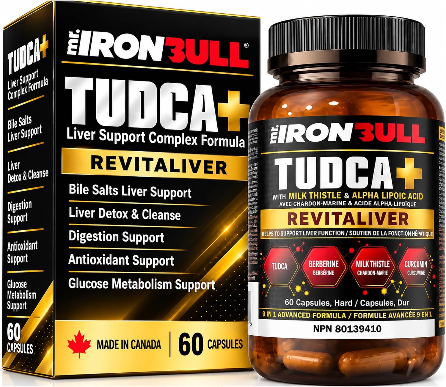 Detalle de Liver Support Supplement with 500 mg TUDCA