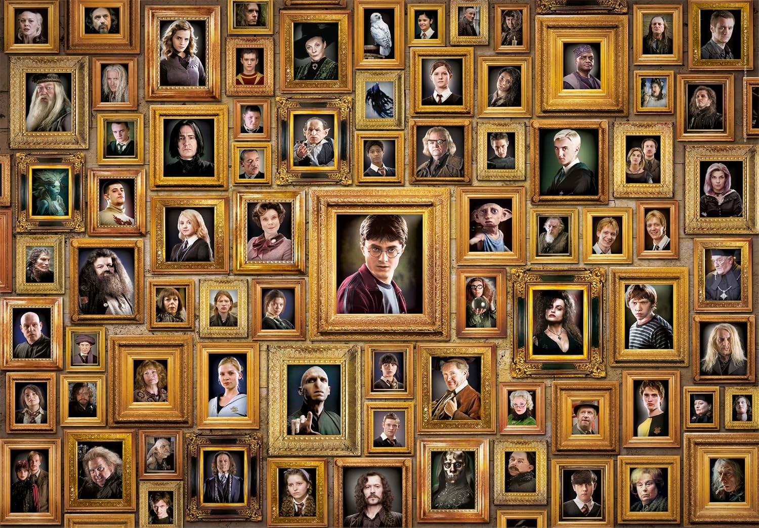 Detalle 2 de Clementoni Impossible Puzzle Harry Potter da 1000 pezzi (39786) da 70x50 cm