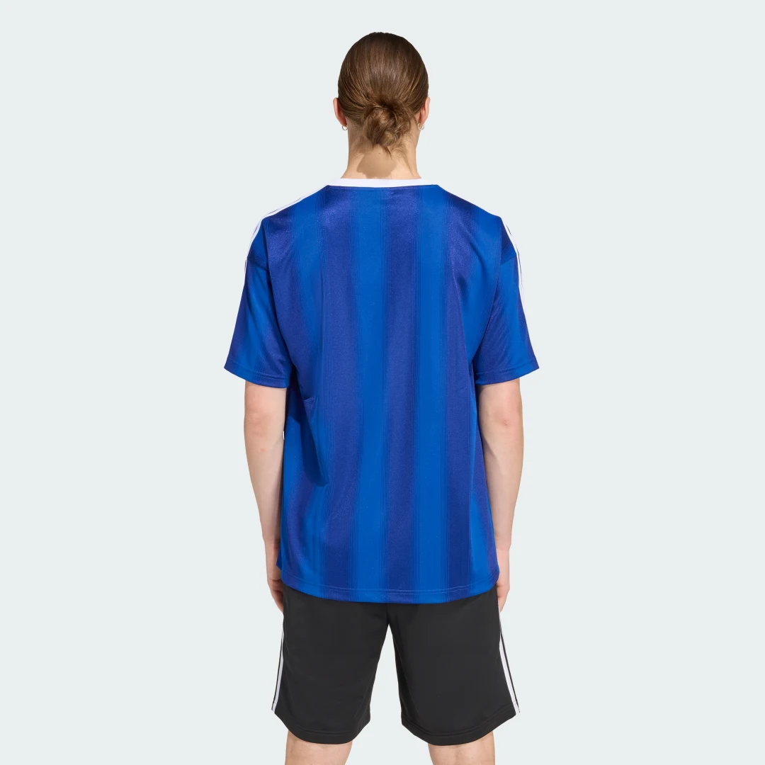 Detalle 2 de Camiseta de jacquard adidas Adicolor – azul