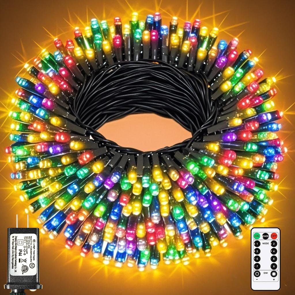 Detalle de Mresove Christmas string lights, 336 ft