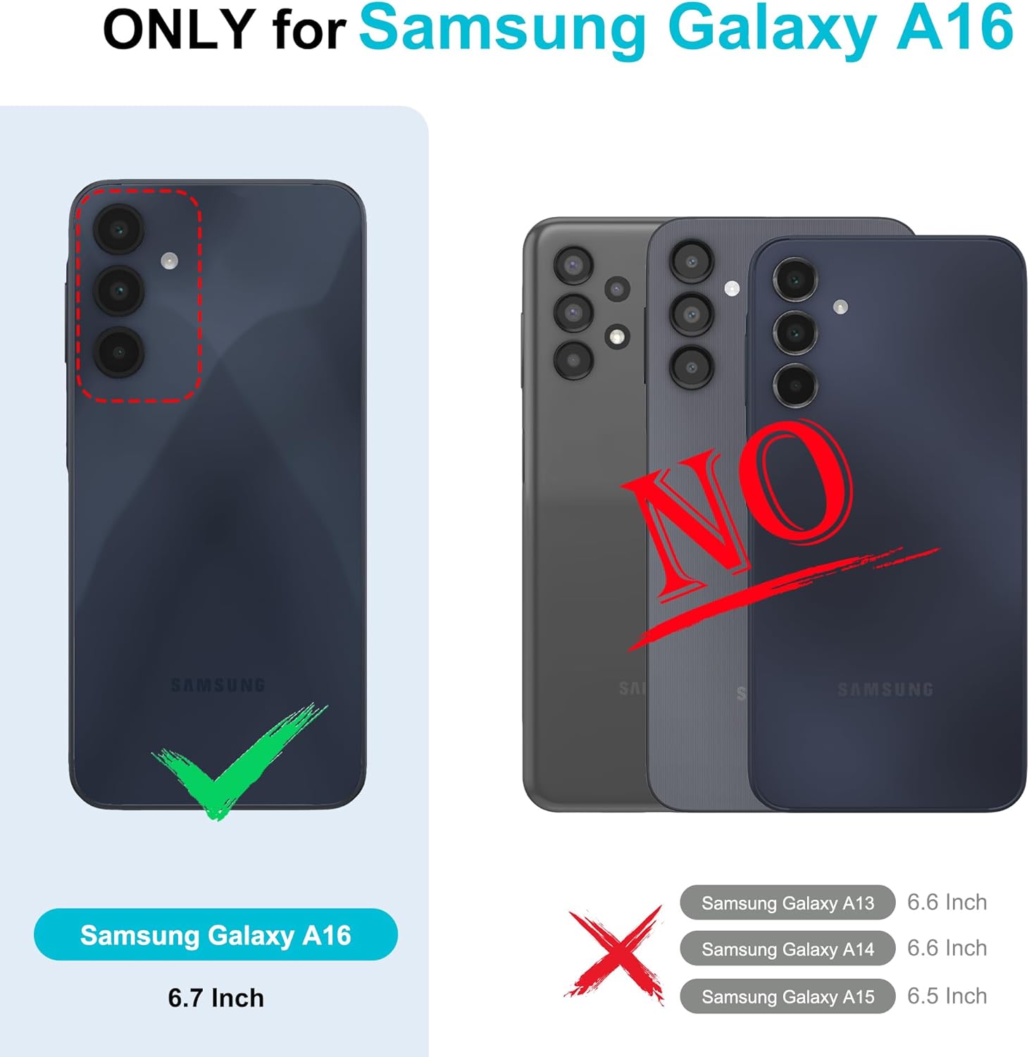 Thumbnail 6 de Kuafcase Samsung A16 wallet case 4 slots