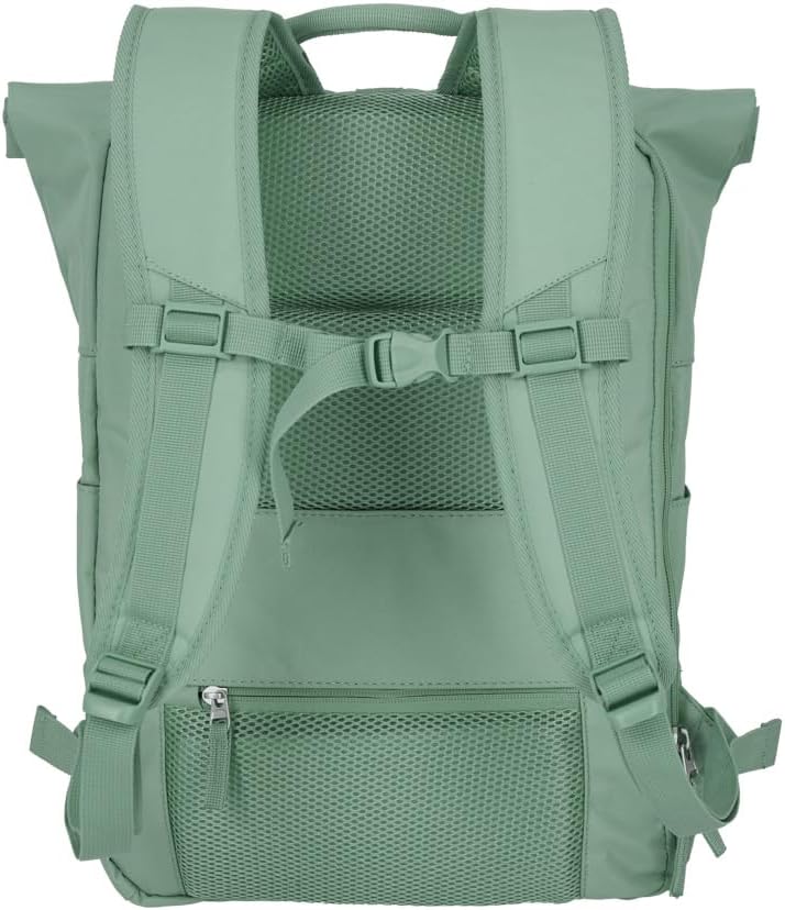 Detalle de Travelite BASICS Zaino da viaggio con roll-top, 35 L, per laptop 15,6" (60 cm)