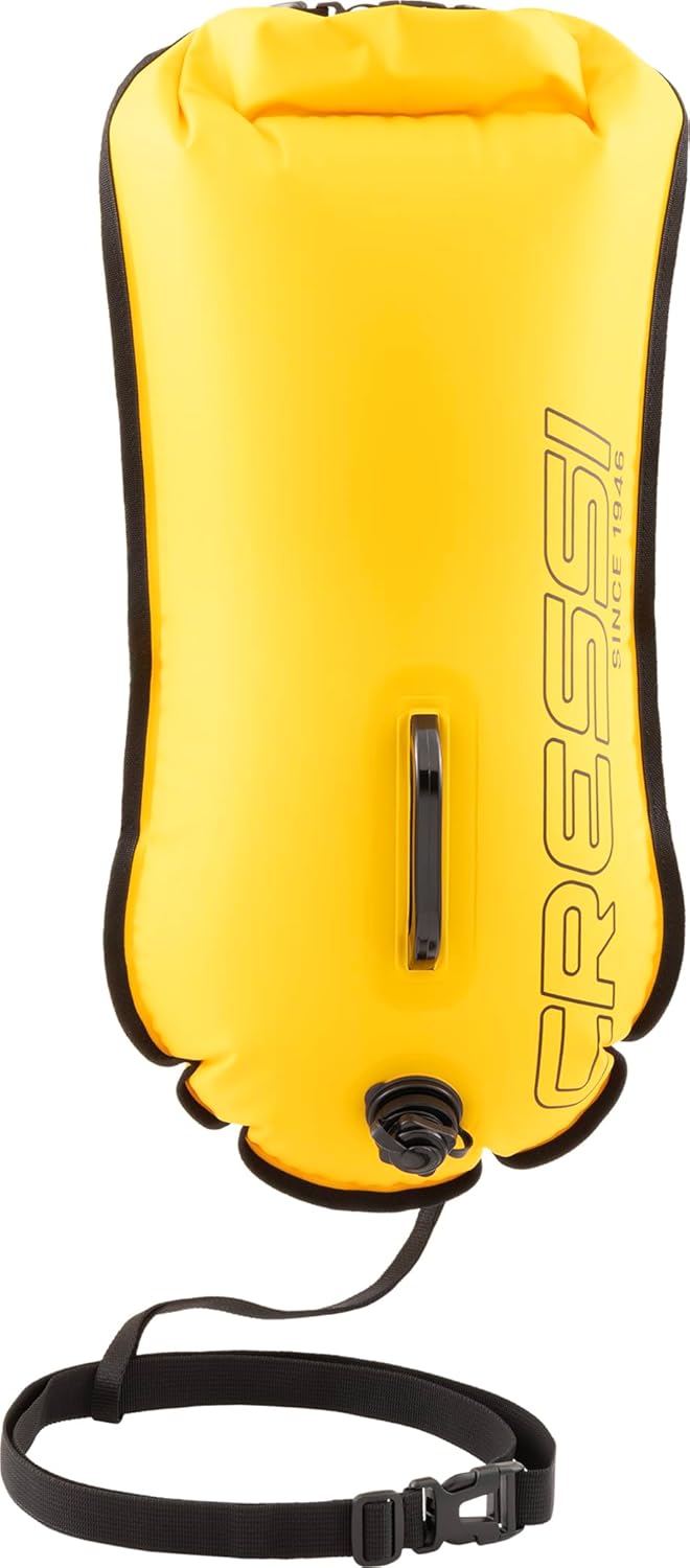 Detalle 2 de CRESSI Glide Swim Buoy: boa di segnalazione gonfiabile, visibilità massima per nuotatori e triatleti