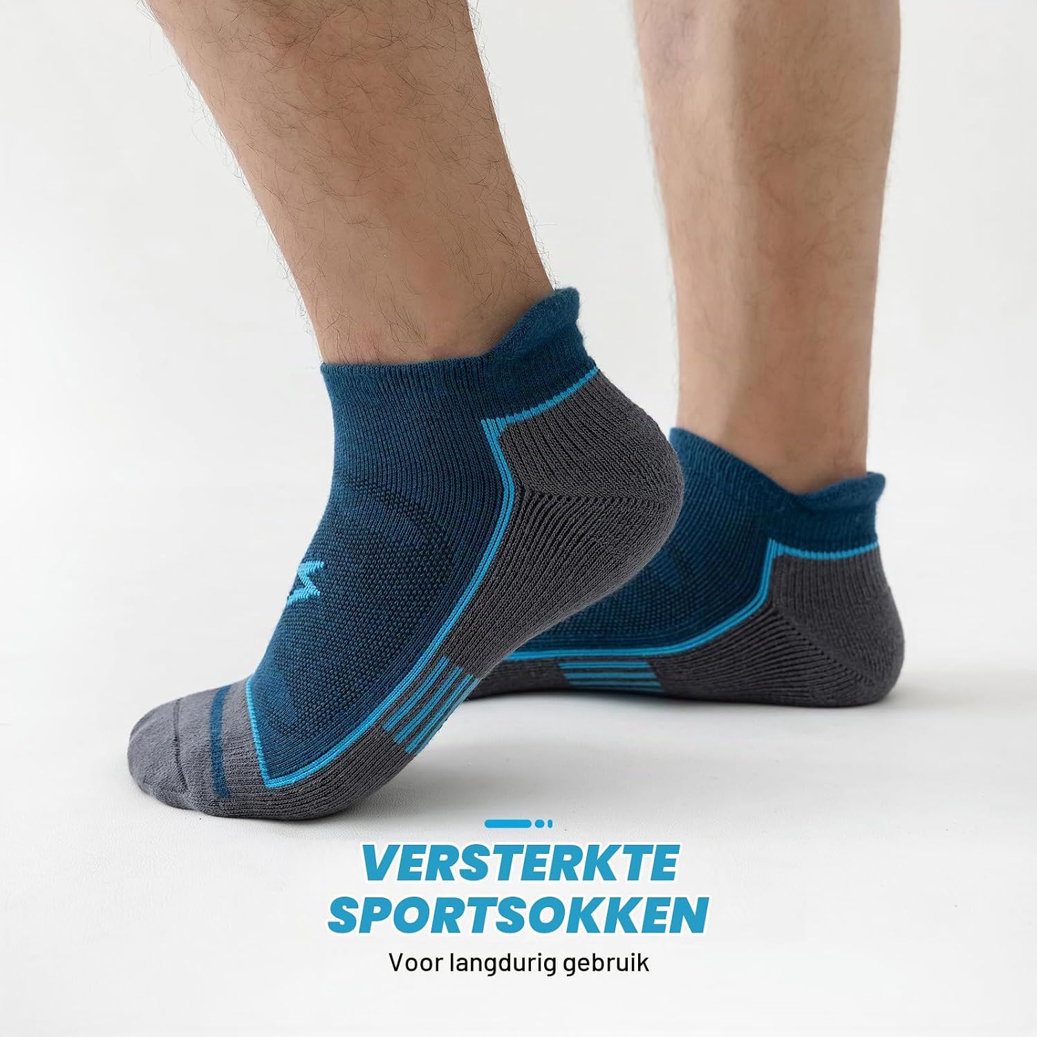 Detalle de Cirorld enkelsokken voor hardlopen, 6 paar met dempende zool
