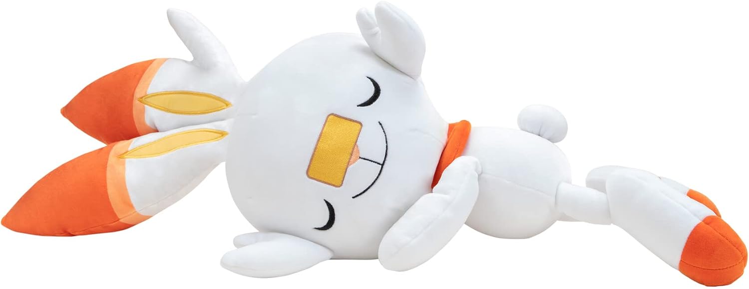 Thumbnail 3 de Pokémon Scorbunny Sleeping Plush 18 inch