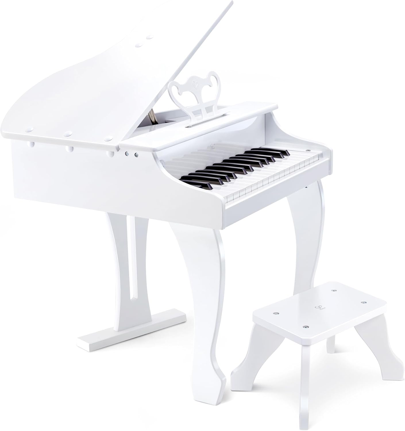 Detalle de Hape Piano à queue 30 touches Blanc 🎹