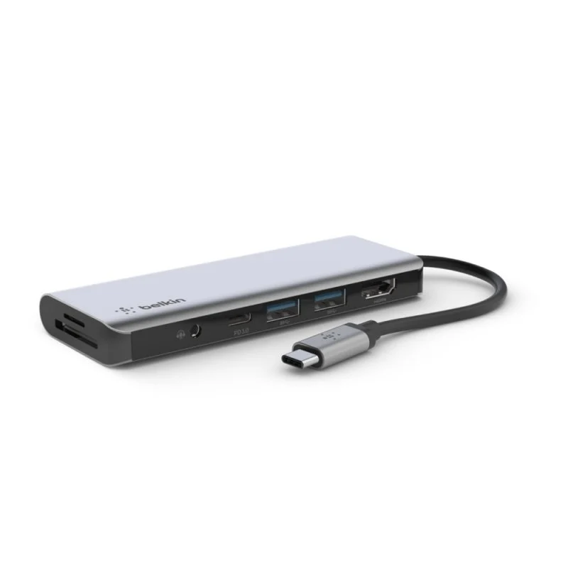 Detalle de Belkin Adaptador Hub USB-C 7 en 1