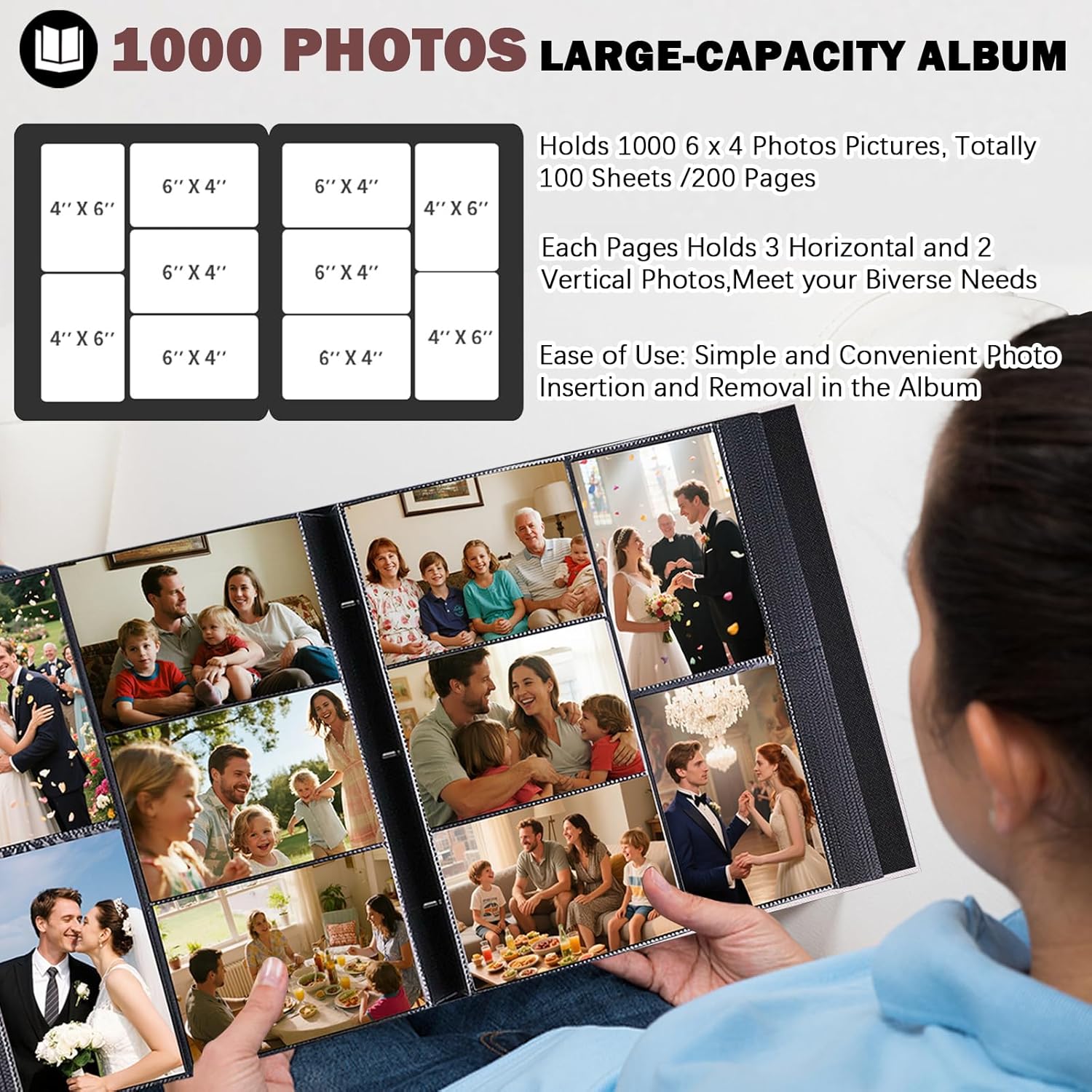 Thumbnail 6 de Ruibytree Album Photo 10x15, format extra grand ⚙️