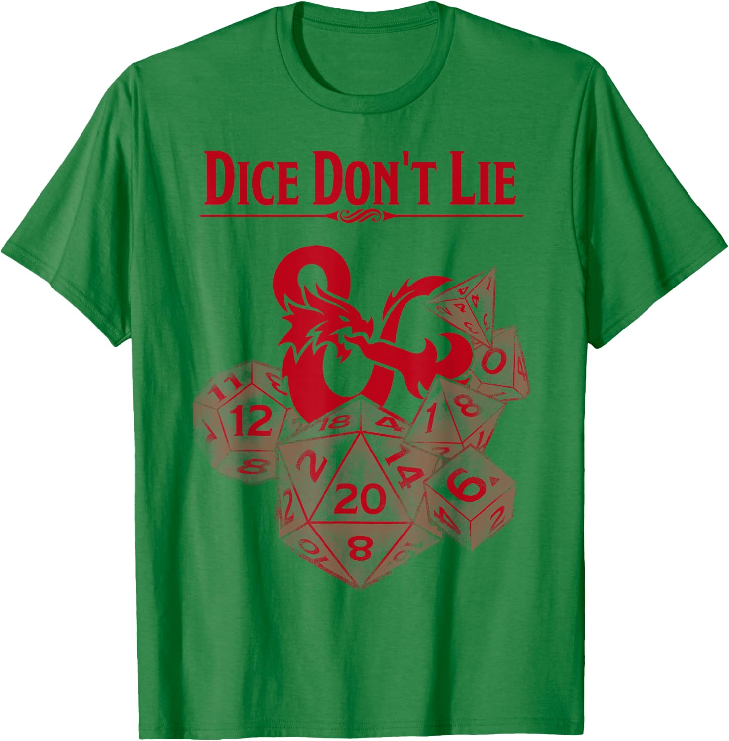 Thumbnail 4 de Dungeons & Dragons Dice Don't Lie Camiseta
