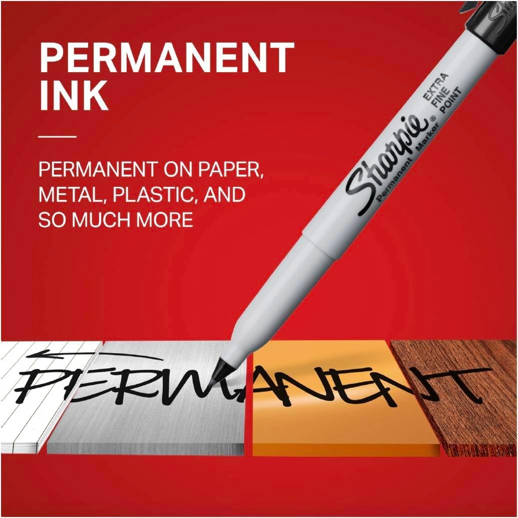 Thumbnail 4 de Sharpie Ultra Fine Permanent Markers 12-pack ๐