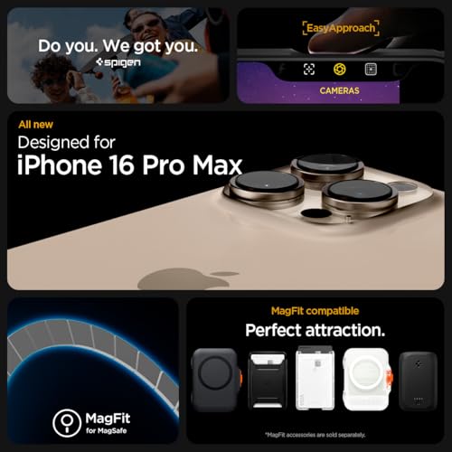 Detalle de Spigen iPhone 16 Pro Max Ultra Hybrid MagFit case