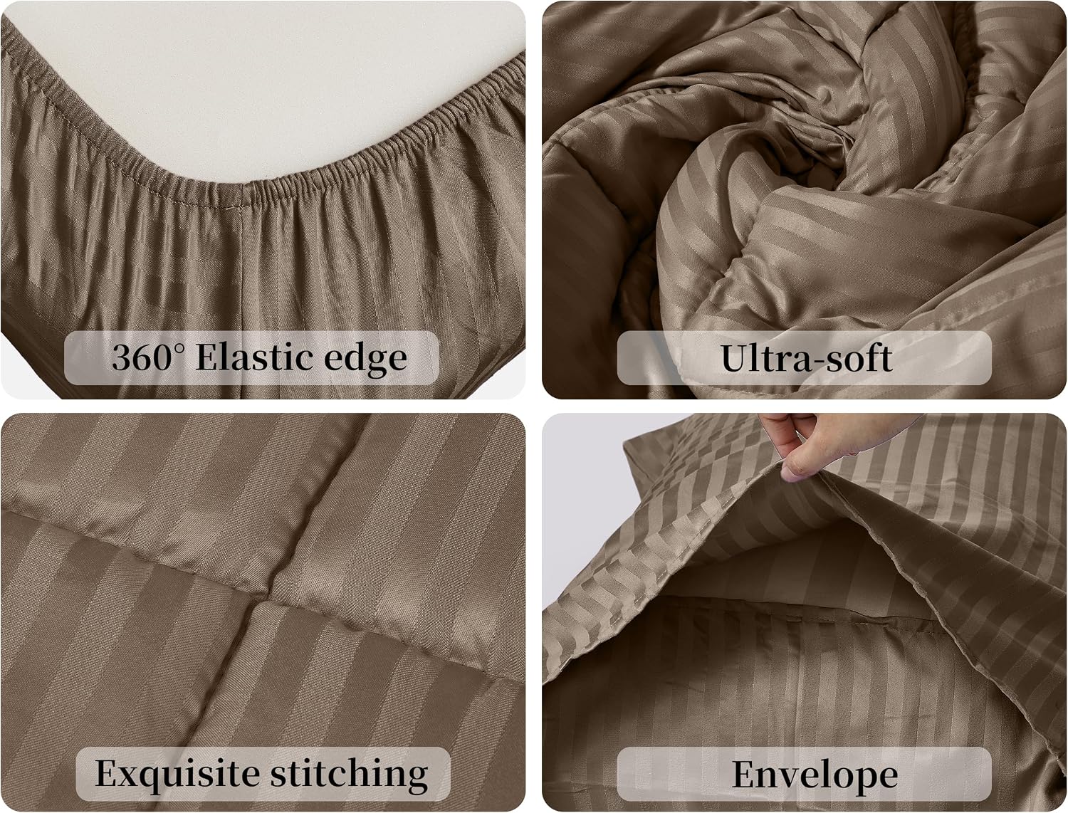 Detalle de ZPECC Toddler Bedding Set, 4-Piece