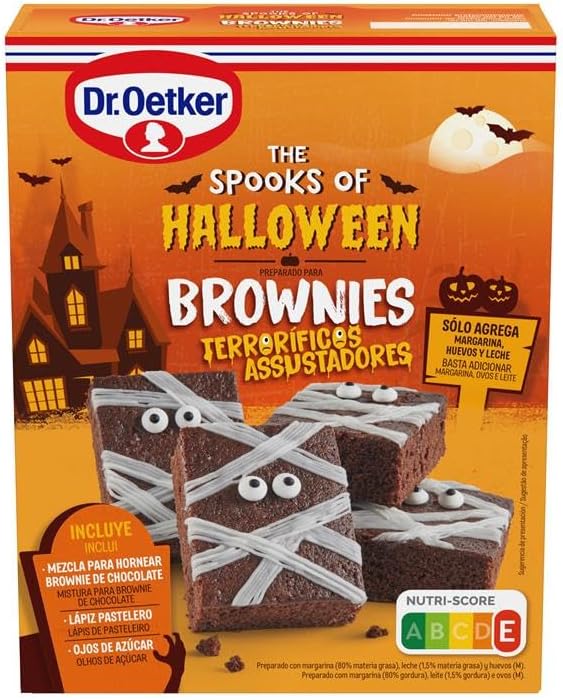 Detalle 2 de DR. OETKER Kit de Brownies de Halloween 🍫 Deer