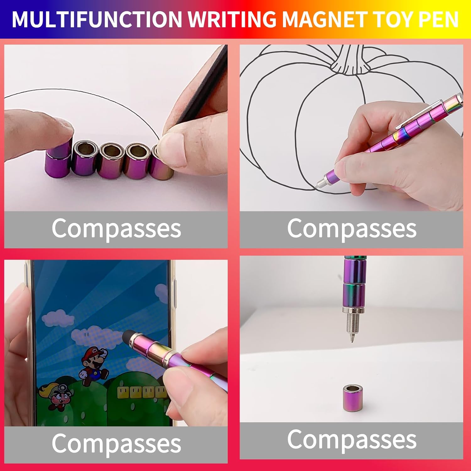 Thumbnail 4 de CNMTCCO Magnetic Fidget Pen for Teens 🖊️