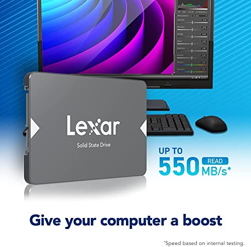 Detalle 2 de Lexar NS100 512GB: SSD 2,5" SATA III a stato solido per notebook e PC
