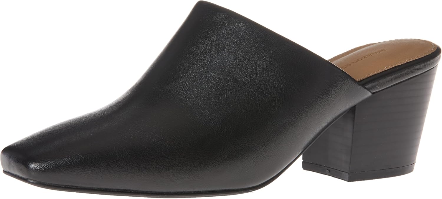 Detalle de Amazon Essentials Women's Square Toe Backless Mule, Non-Slip
