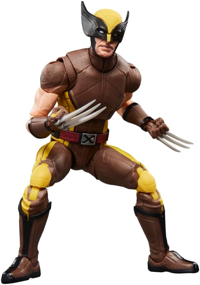 Detalle 2 de Marvel G2366 Marvel Legends – figurka Wolverine’a w brązowym kostiumie, 15 cm