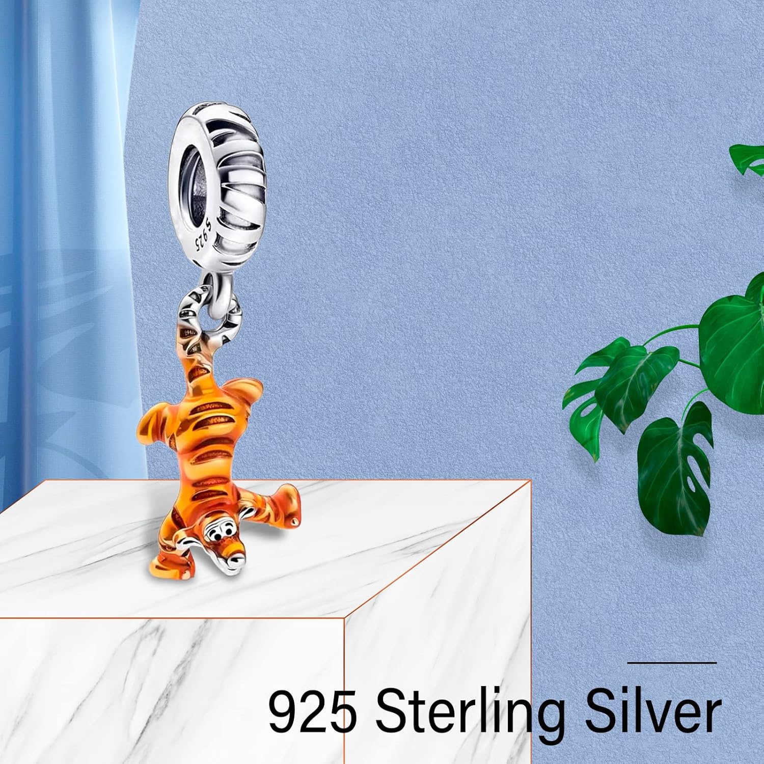 Thumbnail 1 de Doyafer 925-Silber Charms-Set für Pandora-Armband & Kette – Cartoon Liebe, Tiere & Familie